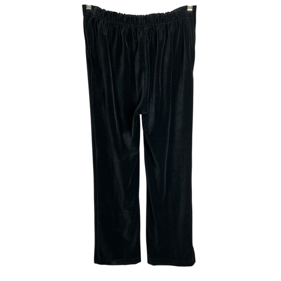 St John SPA Soft Velour Pull-on Pants  Animal Print Grommets  Size M  Track Pant - Picture 2 of 7